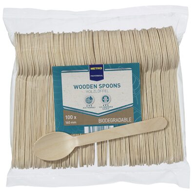 LINGURI LEMN METRO PROFESSIONAL 16 CM x 100 BUC