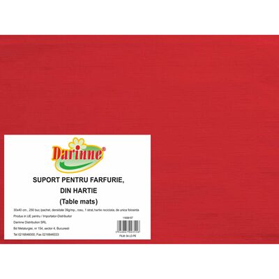 SUPORT PENTRU FARFURIE DARINNE 30 X 40 CM x 250 BUC