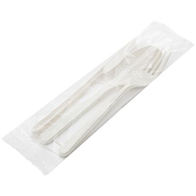 TACAMURI REUTILIZABILE QUALITY PACK LINGURITA FURCULITA CUTIT SI SERVETEL x 50