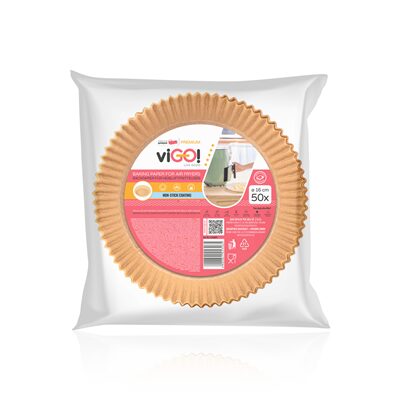 50 HARTII DE COPT PENTRU AIRFRYER VIGO 16CM