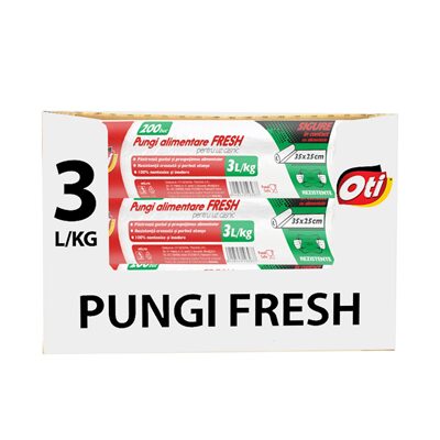 PUNGI ALIMENTARE 3L OTI 35 X 25 CM x 200