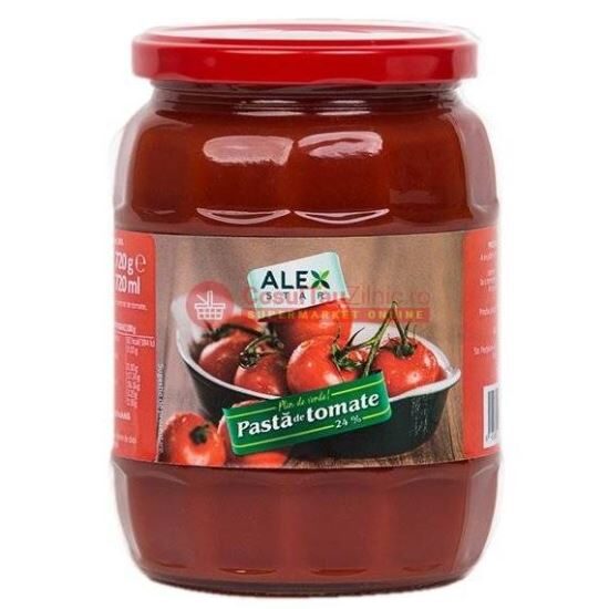 PASTA TOMATE 24% 720ML ALEX STAR(6) FARA ZAHAR