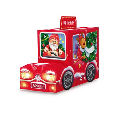 ROSHEN Set Cadou Dulciuri Masinuta lui Mos Craciun 330 g