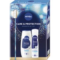 NIVEA Set Cadou Care & Protection Gel de Dus + Deodorant Spray