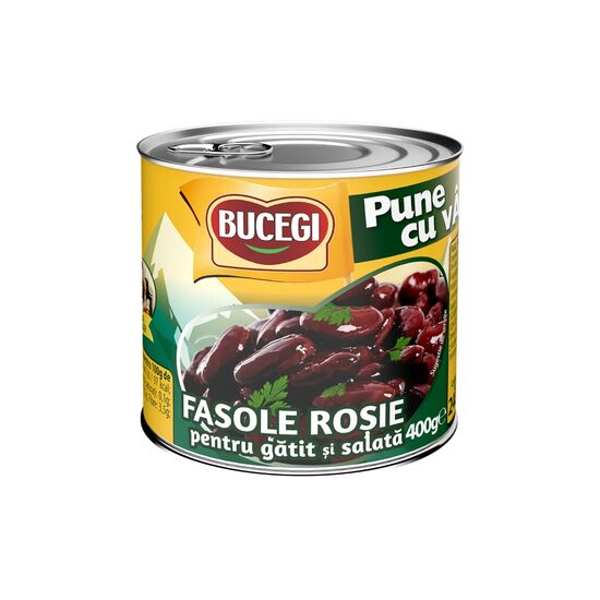 BUCEGI FASOLE ROSIE DE GATIT SI SALATA 400G(6)