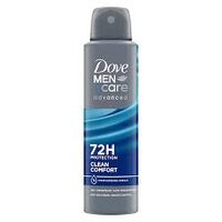 DEO DOVE MEN 150ML(6) CLEAN