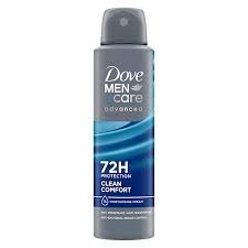 DEO DOVE MEN 150ML(6) CLEAN