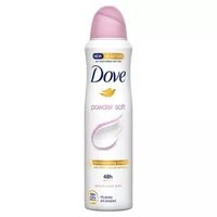 DEO DOVE DAMA 150ML(6) POWDER SOFT