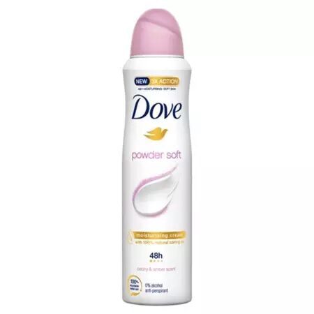 DEO DOVE DAMA 150ML(6) POWDER SOFT