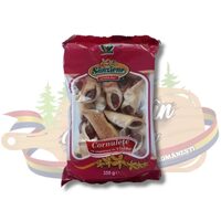 CORNULETE CU ZMEURA 350G(12)