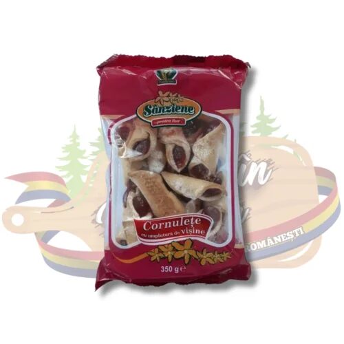 CORNULETE CU ZMEURA 350G(12)