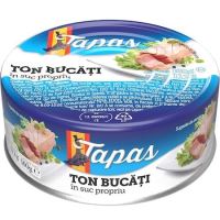 TAPAS TON BUCATI IN SOS TOMAT 160G(24)