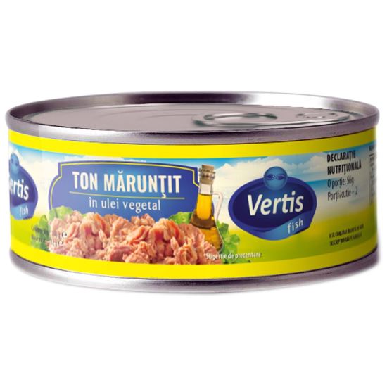 NAVODUL TON MARUNTIT IN ULEI VEGETAL 160G(24)ETICHETA