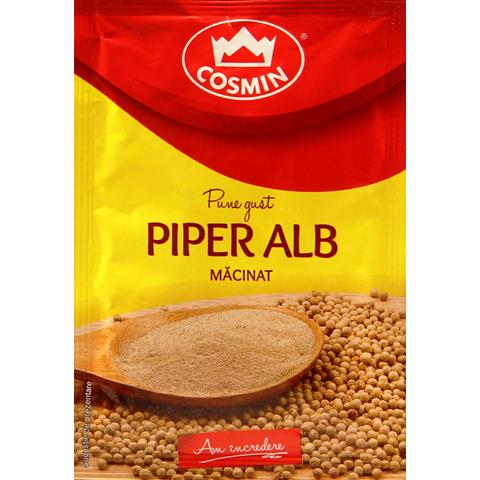 COSMIN PIPER ALB MACINAT 17G x 5