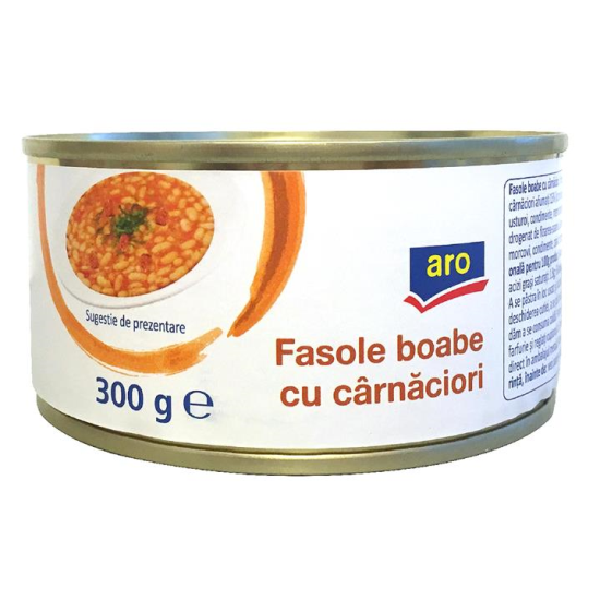 CARNACIORI CU FASOLE ARO 300G