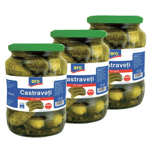 CASTRAVETI IN OTET ARO 6-9CM, 680G