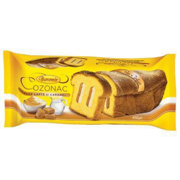 COZONAC CU CREMA LAPTE&CARAMEL BOROMIR 450G