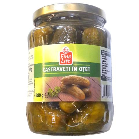 CASTRAVETI OTET CALIBRU 6-9CM FINE LIFE 680G
