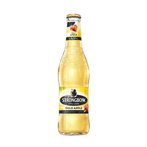 STRONGBOW GOLD CIDRU STICLA 0.33L