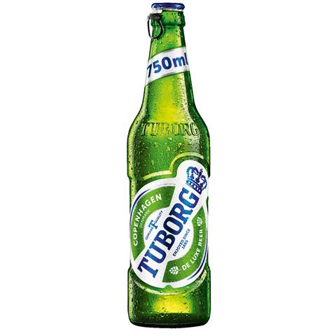 TUBORG BERE STICLA NERETURNABILA 0.75L