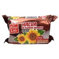 HALVA FLOAREA SOARELUI CACAO FINE LIFE 200G