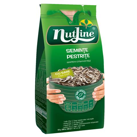 NUTLINE SEMINTE FLOAREA SOARELUI PESTRITE SARE 200G