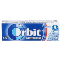 ORBIT GUMA DE MESTECAT WINTERFROST 10 PASTILE, 14G x 30