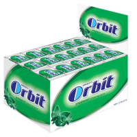 ORBIT PROFESIONAL GUMA SPEARMINT VERDE 2.8G x 100