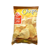 CHIPS CASCAVAL RIBBED FINE LIFE 125G