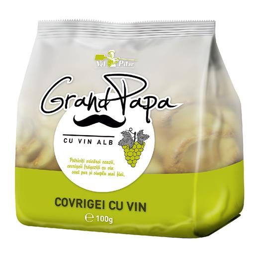 GRAND PAPA COVRIGI CU VIN ALB 100G