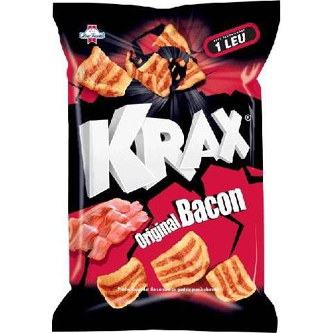 KRAX SNACKS BACON 60G x 6