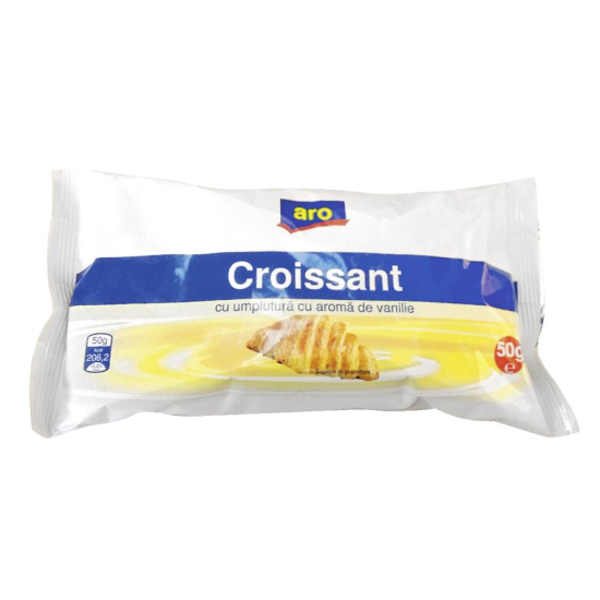 CROISSANT CU VANILIE ARO 50G