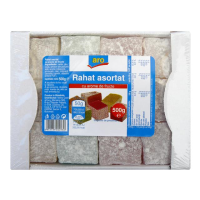 RAHAT ASORTAT CU AROMA DE FRUCTE ARO 500G