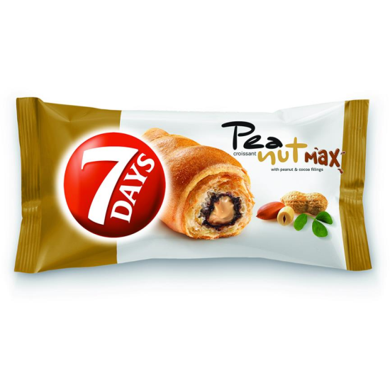 7 DAYS CROISSANT ARAHIDE 80G x 20