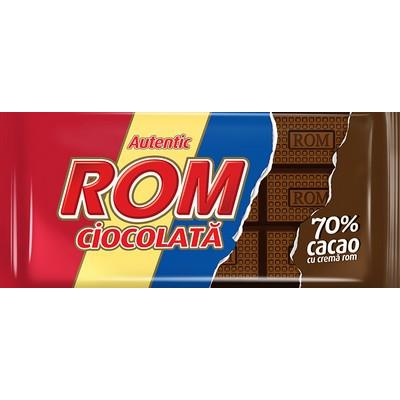ROM BATON CIOCOLATA 70% CREMA ROM 88G x 3