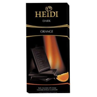 HEIDI CIOCOLATA DARK ORANGE 80G