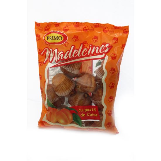PRIMO MADELEINES CU PASTA DE CAISE 250G