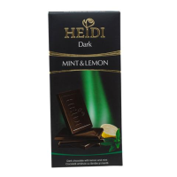 HEIDI CIOCOLATA DARK MINT&LEMON 80G