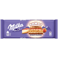 MILKA CIOCOLATA CHEESECAKE CAPSUNI 300G