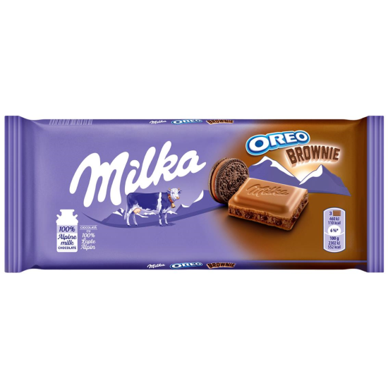 MILKA CIOCOLATA OREO BROWNIE 100G