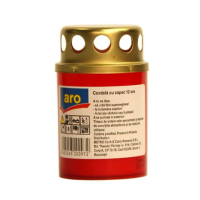 CANDELA CU CAPAC 12 H ROSIE ARO