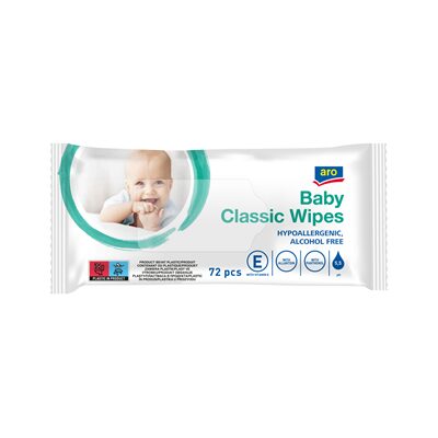 SERVETELE UMEDE BABY ARO 72BUCATI