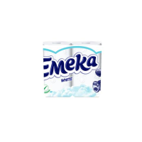 EMEKA HARTIE IGIENICA ALBA 3STRATURI, 8BUCATI