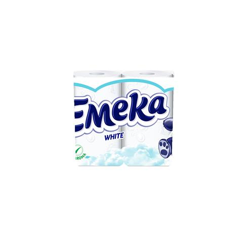 EMEKA HARTIE IGIENICA ALBA 3STRATURI, 8BUCATI