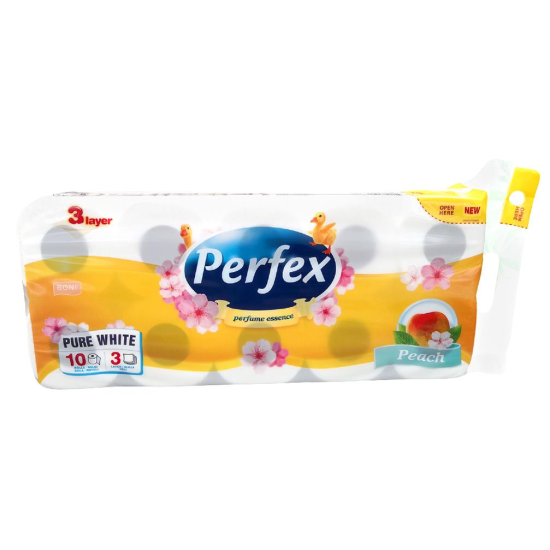 ROLE PERFEX HARTIE IGENICA PIERSICA 10BUCATI