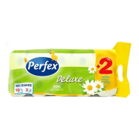 PERFEX HARTIE IGIENICA MUSETEL 3STRATURI 10BUCATI
