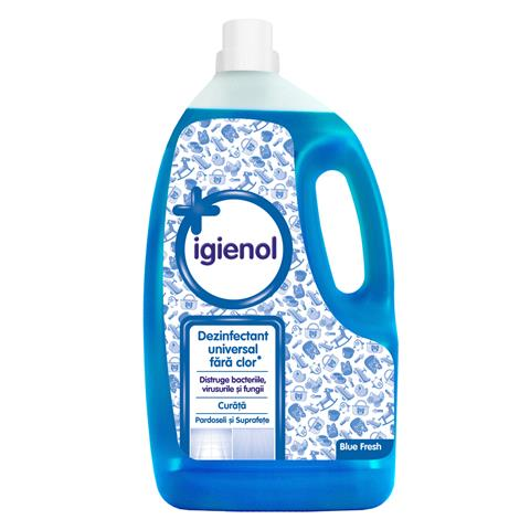IGIENOL DEZINFECTANT UNIVERSAL ALBASTRU 4L