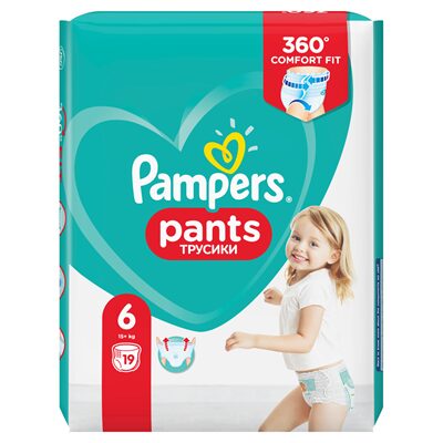PAMPERS PANTS NR.6 19BUCATI