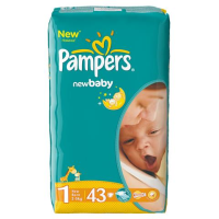 PAMPERS NEW BORN NR.1 43BUCATI