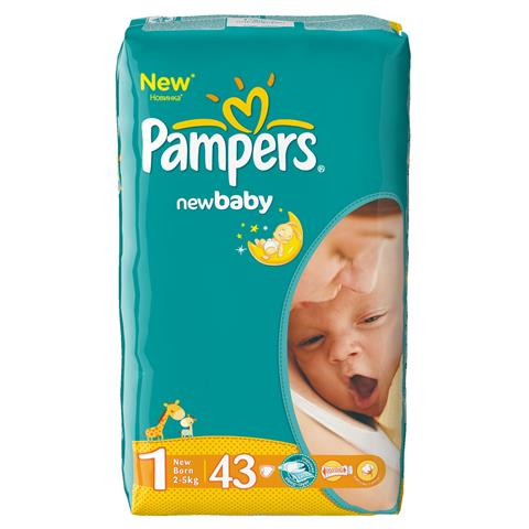 PAMPERS NEW BORN NR.1 43BUCATI